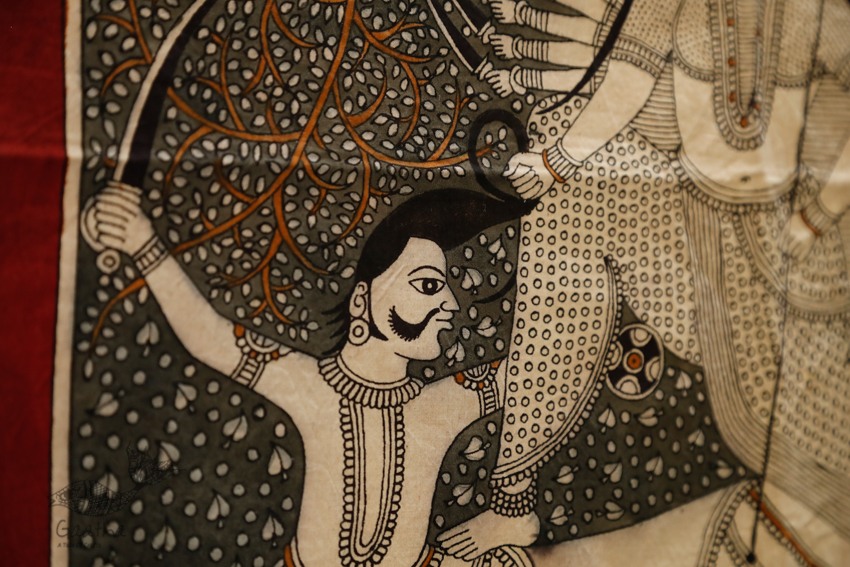 shop online Sacred cloth of the Goddess - Vishat Maa (22" x 22")