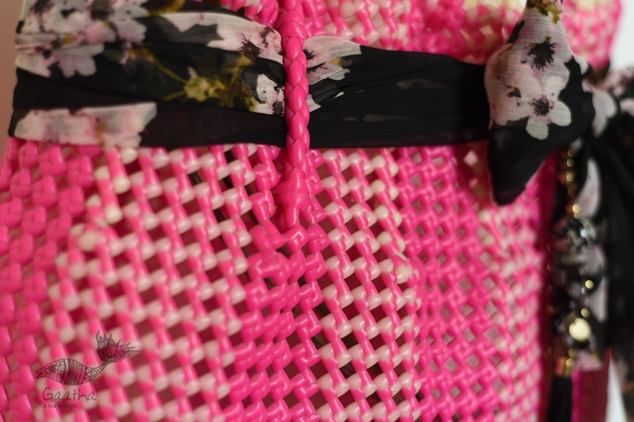 shop Multipurpose Grocery Pink Basket