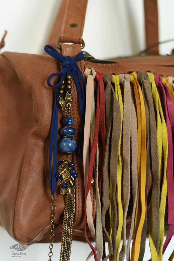 shop  Leather Boho Hand Bag