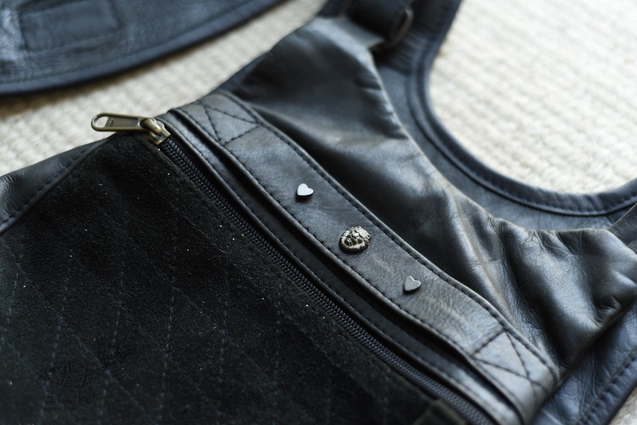 shop Black Leather Hand Bag