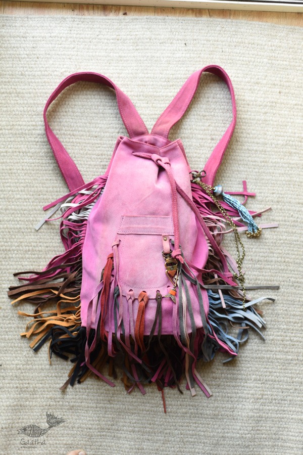 shop  Leather Boho Hand Bag