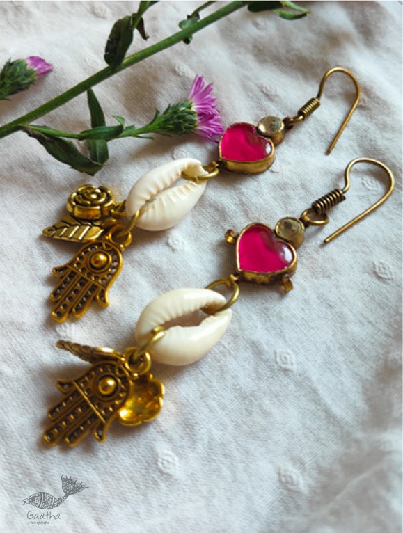 shop handmade Designer stone earring