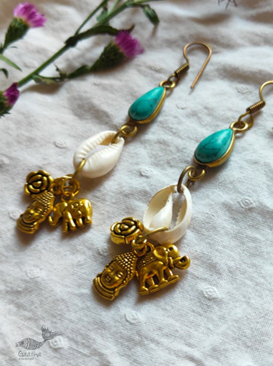 shop handmade Designer stone earring