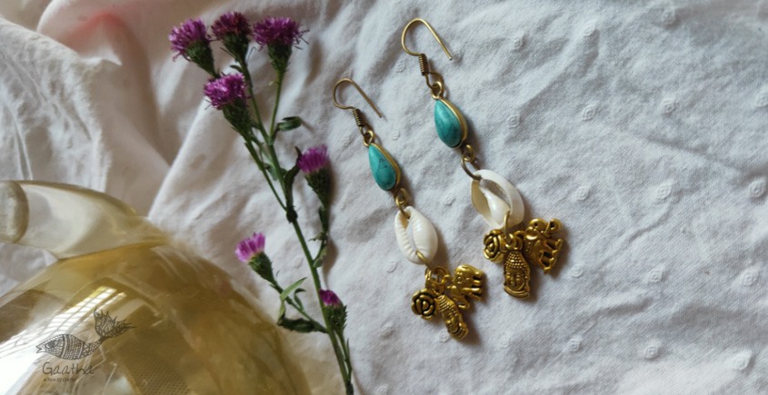 shop handmade Designer stone earring