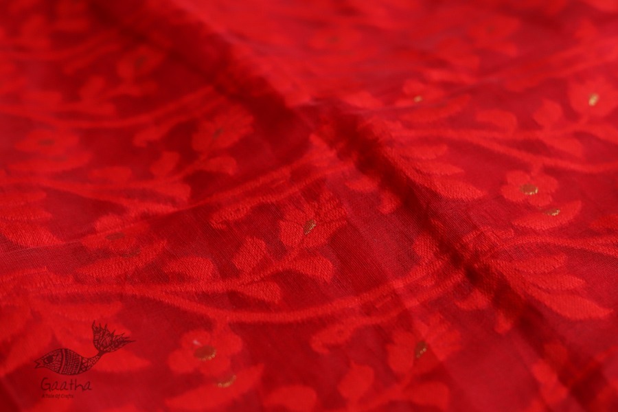 देबजानी ▦ Jacquard Handloom ▦ Jamdani Saree ~ 01