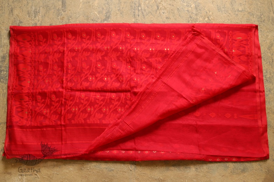 देबजानी ▦ Jacquard Handloom ▦ Jamdani Saree ~ 01