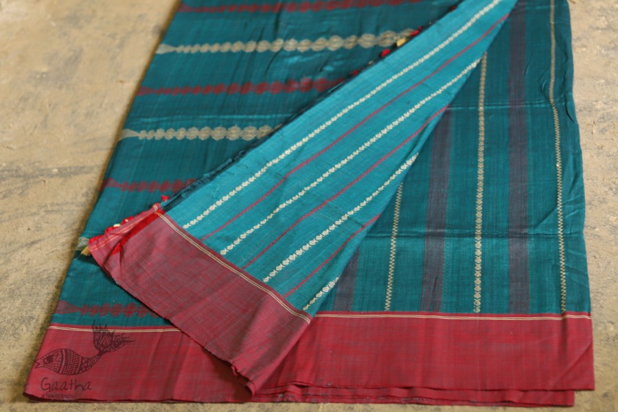 सूती ▦ Handloom Cotton Saree ~ 29