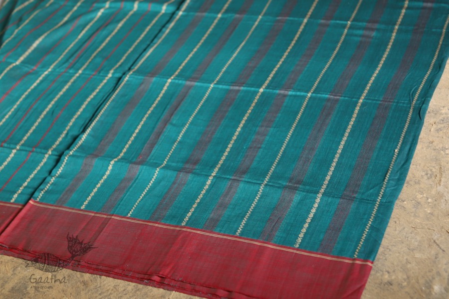 सूती ▦ Handloom Cotton Saree ~ 29