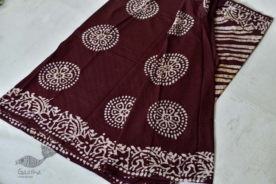 Vaamika ✲ Batik Cotton Saree ✲ E