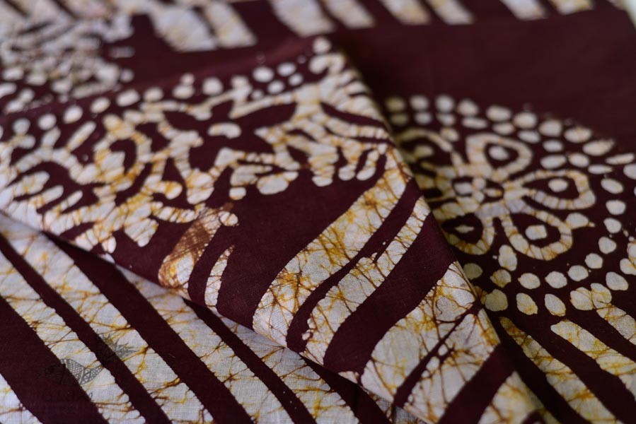 Vaamika ✲ Batik Cotton Saree ✲ E