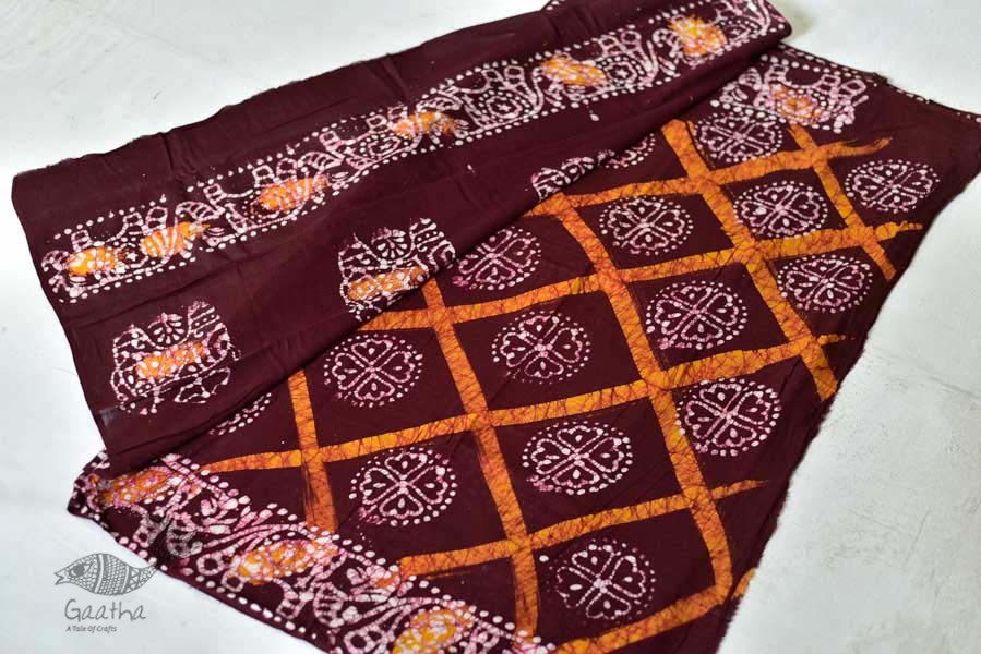 Vaamika ✲ Batik Cotton Saree ✲ B