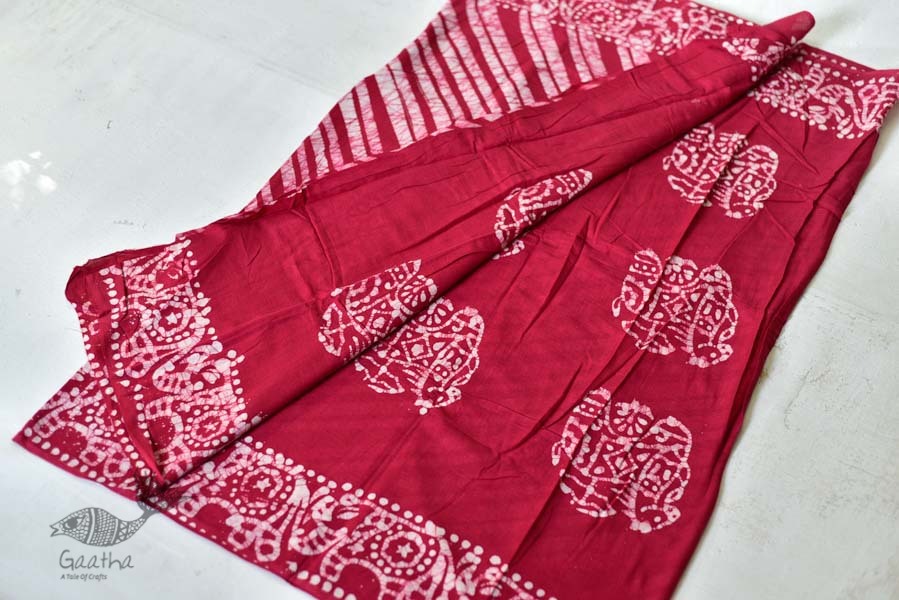 Vaamika ✲ Batik Cotton Saree ✲ A