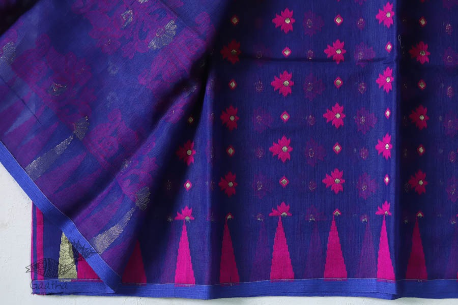 Indrani . इंद्राणी | Jacquard Hand loom ~ Dhakai Jamdani Saree ~ 6