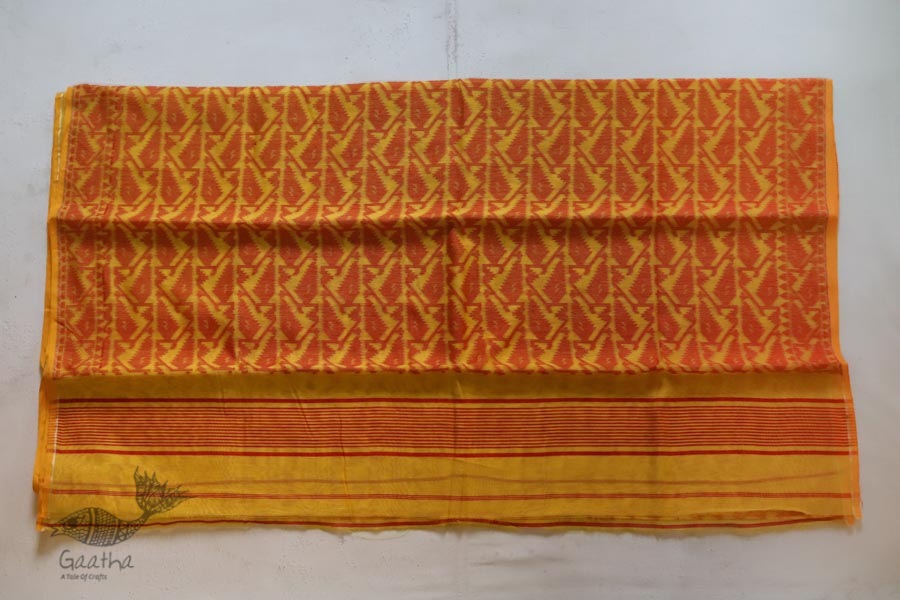 Indrani . इंद्राणी | Jacquard Hand loom ~ Dhakai Jamdani Saree ~ 7