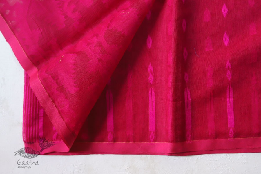 Indrani . इंद्राणी | Jacquard Hand loom ~ Dhakai Jamdani Saree ~ 8