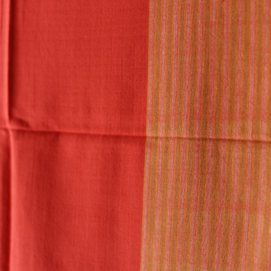 Buy Himalayan Handloom Pure Cotton Red Stole