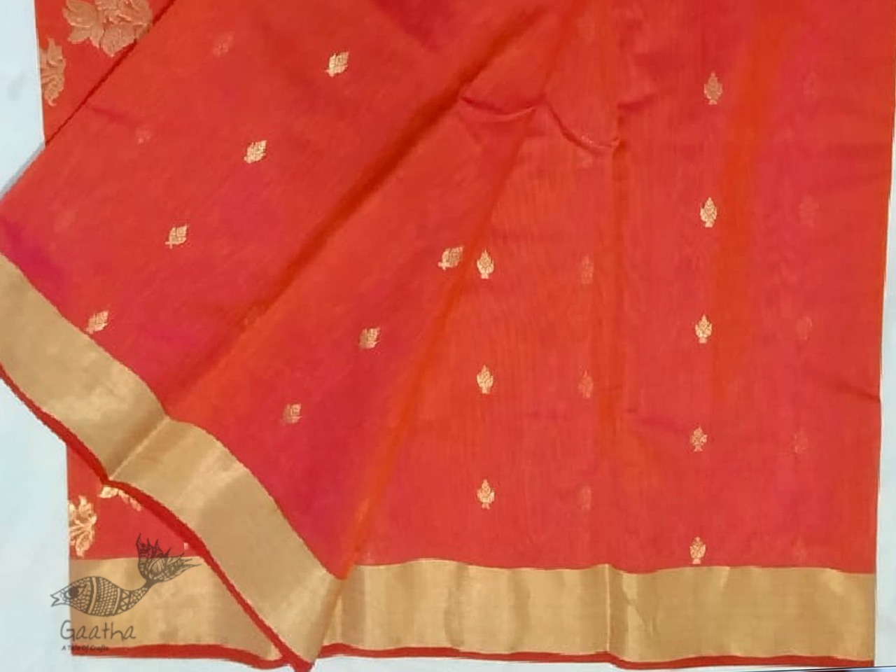 online shop handwoven chandri silk saree