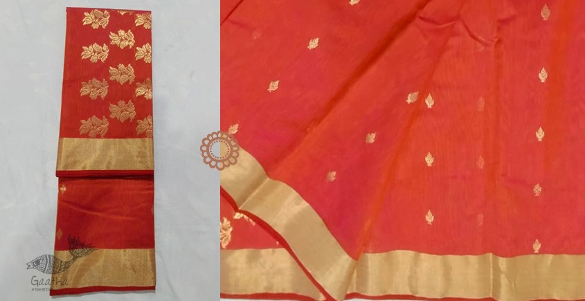 online shop handwoven chandri silk saree