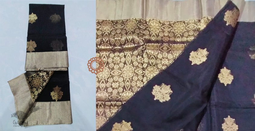 online shop handwoven chandri silk saree