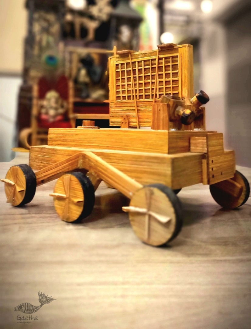 shop Handmade From Bamboo - Miniature Toy (Chandrayan Model