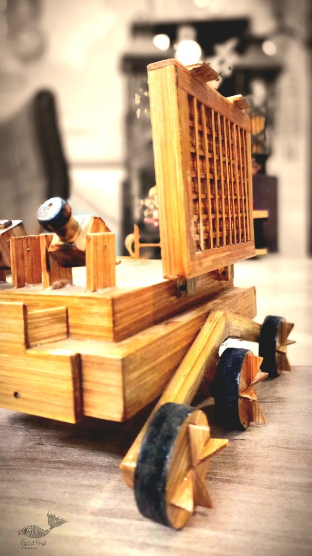 shop Handmade From Bamboo - Miniature Toy (Chandrayan Model