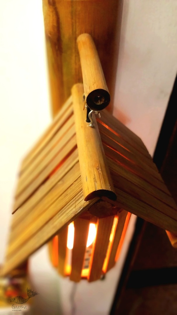 shop Handmade From Bamboo - Wall Hanging Light Lamp