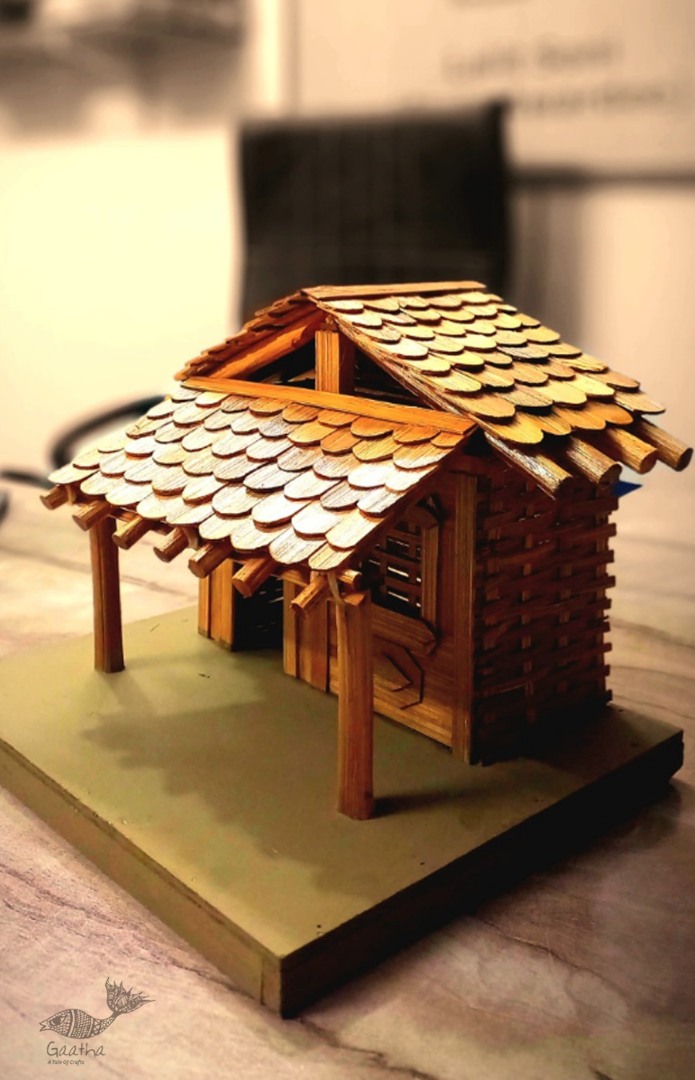 shop Handmade From Bamboo - Bamboo Hut Dual Shed