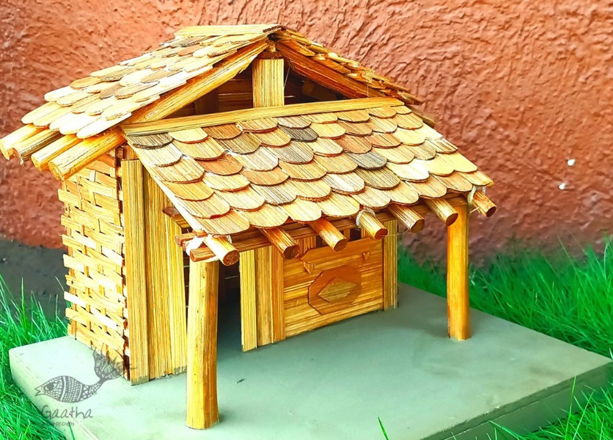 shop Handmade From Bamboo - Bamboo Hut Dual Shed