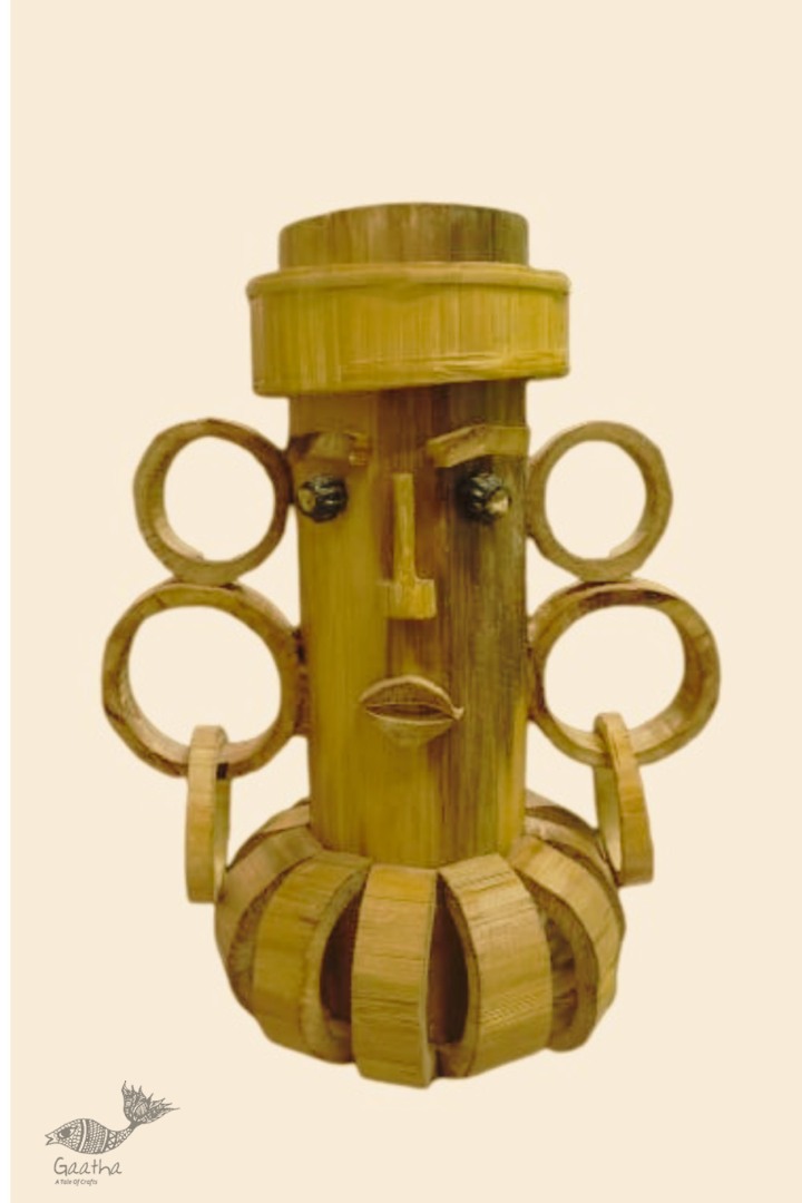 shop handmade bamboo -  Flower Pot 