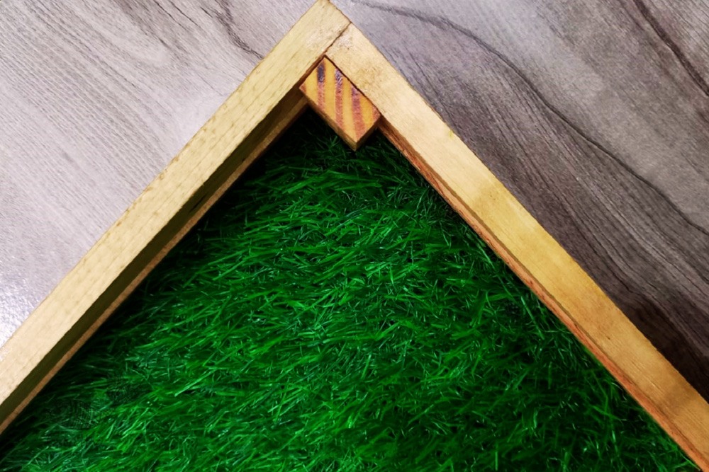 shop handmade bamboo   Grass Base Tray 