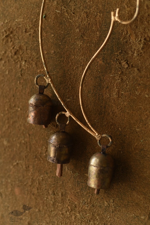 shop Kutch Hanging Metal Bell - Moon & Star