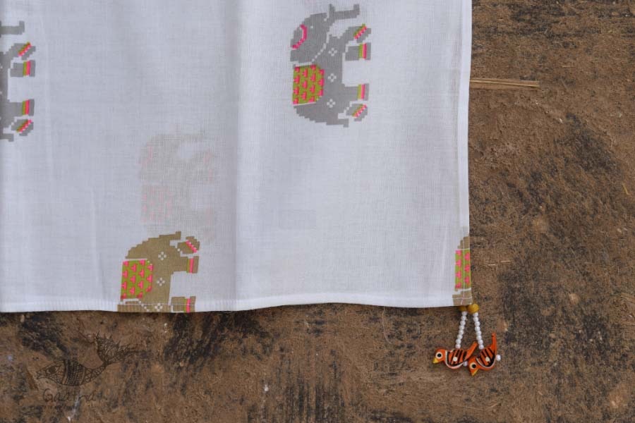 निसर्ग ☙ Cotton Stole (Printed) ☙ 28