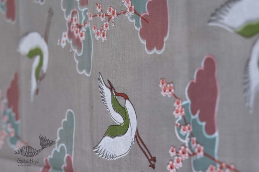 निसर्ग ☙ Cotton Stole (Printed) ☙ 36