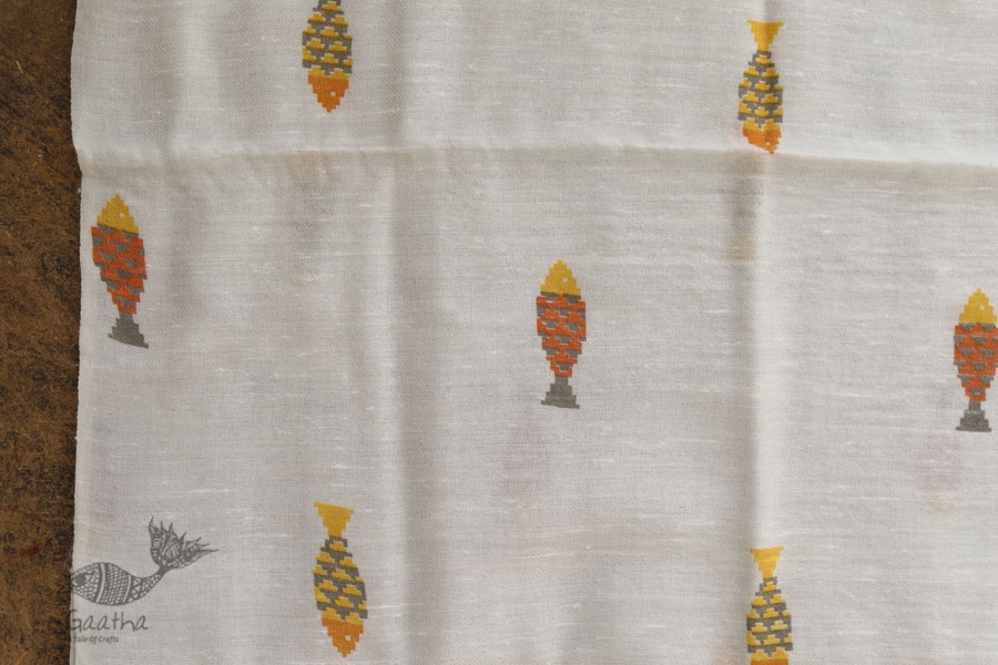 Izhaar | इज़हार ☙ Angora Woolen Printed Stole ☙ 5