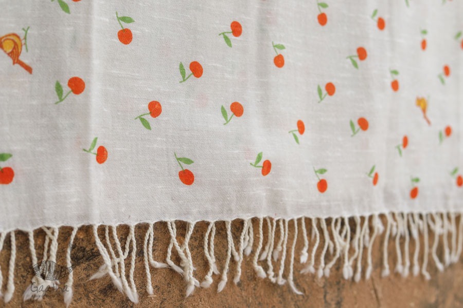 Izhaar | इज़हार ☙ Angora Woolen Printed Stole ☙ 6
