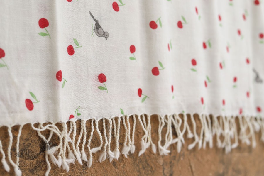Izhaar | इज़हार ☙ Angora Woolen Printed Stole ☙ 7