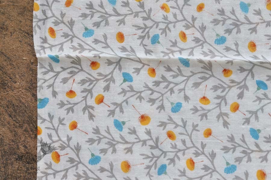 Izhaar | इज़हार ☙ Angora Woolen Printed Stole ☙ 24
