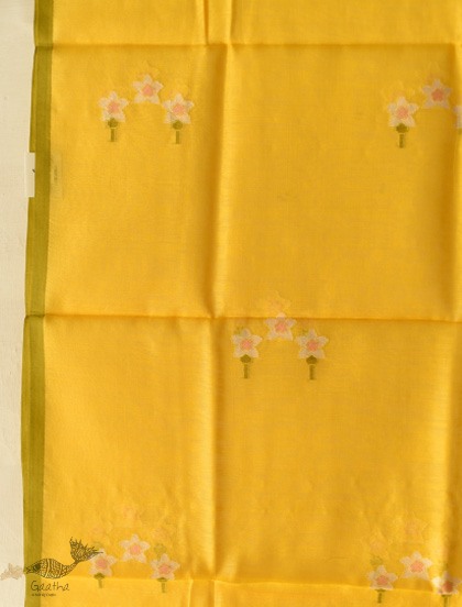 shop Chanderi Woven Boota Dupatta