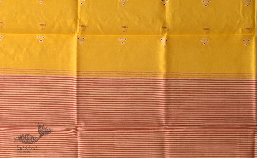 shop Chanderi Woven Boota - Zari Daaman Dupatta