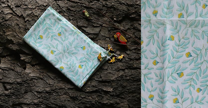 निसर्ग ☙ Cotton Stole (Printed) ☙ 35