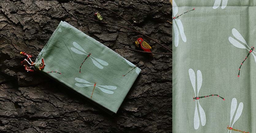 निसर्ग ☙ Cotton Stole (Printed) ☙ 38