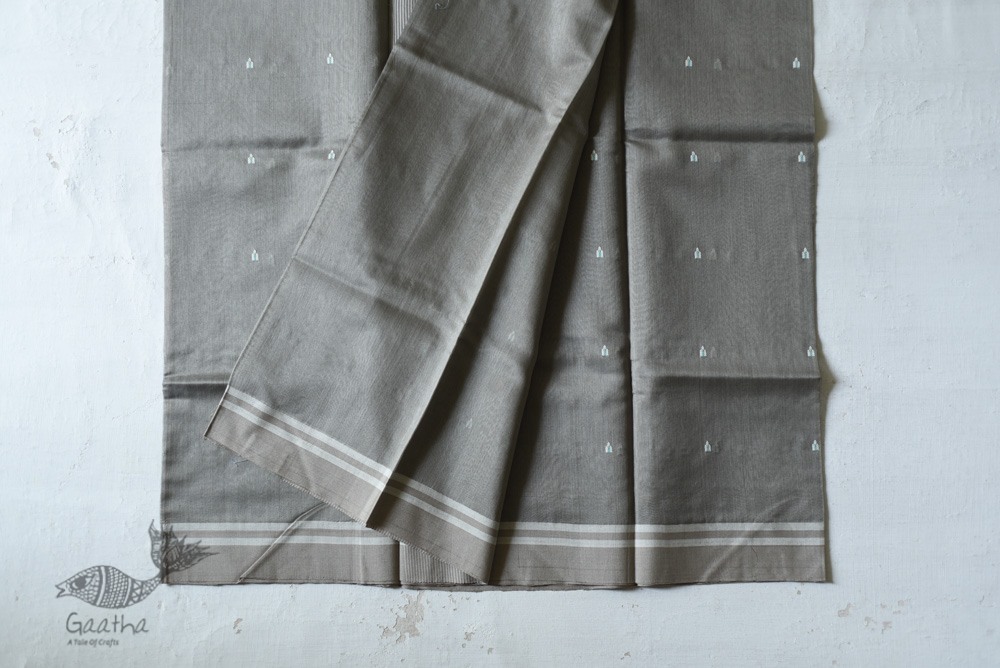 Handloom Chanderi Woven Boota Saree 