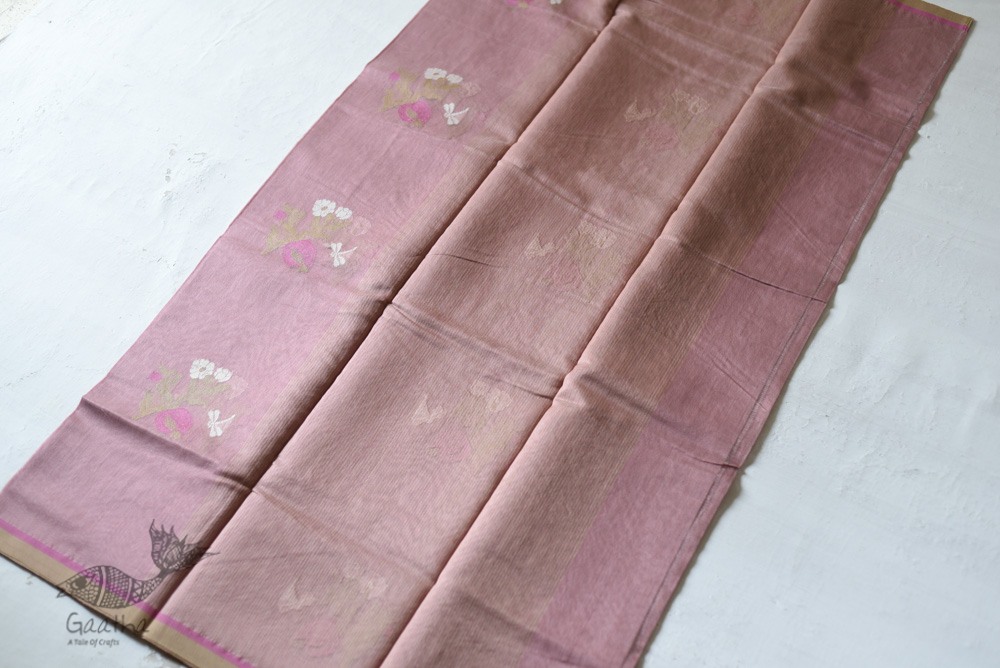 Chanderi Woven Boota Saree