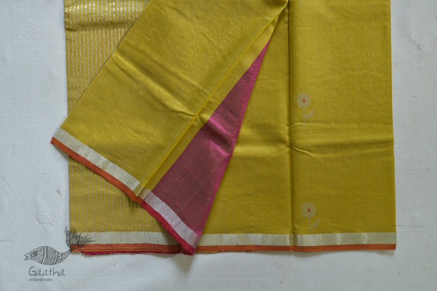 occasional wear zari chanderi sarees