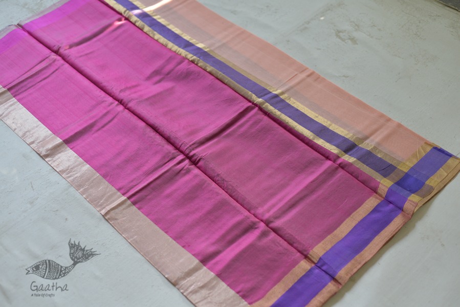 occasional wear zari chanderi sarees