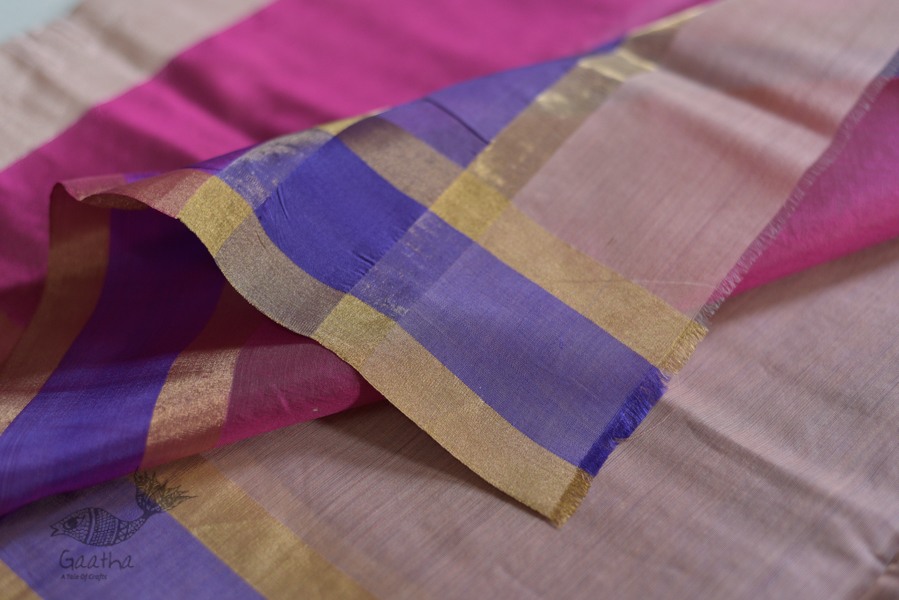 occasional wear zari chanderi sarees