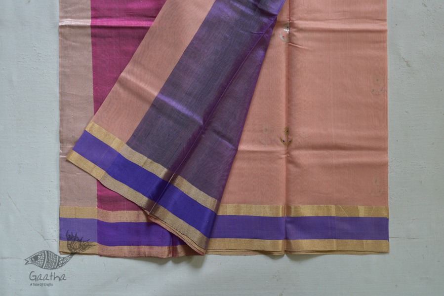 occasional wear zari chanderi sarees