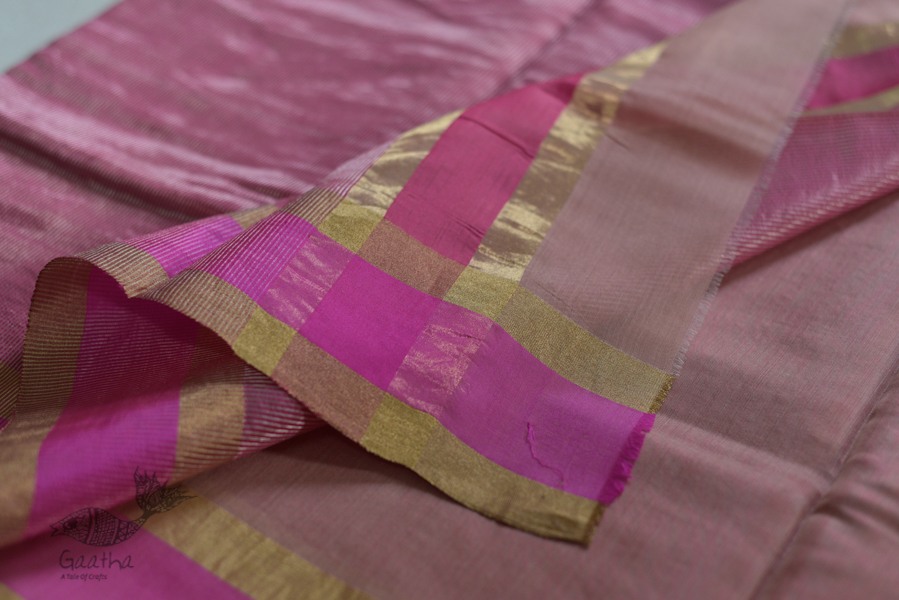 occasional wear zari chanderi sarees