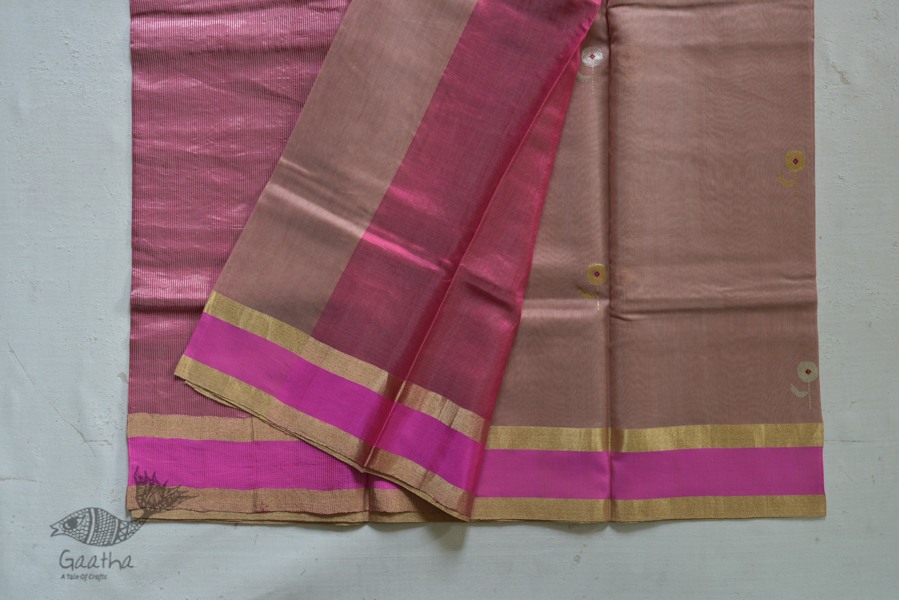 occasional wear zari chanderi sarees