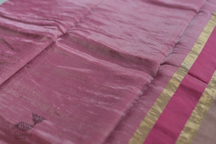 occasional wear zari chanderi sarees